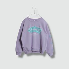 プリント 裏起毛トレーナー