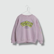 プリント 裏起毛トレーナー