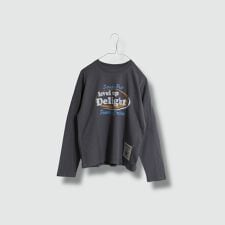 ヴィンテージ風ロゴ 長袖Ｔシャツ