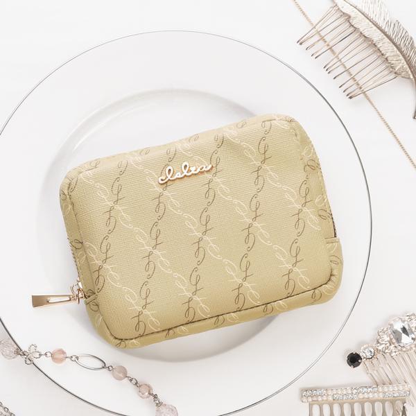 ラブラリー バイ フェイラー オムスビコロリン 新品 オムスビコロリン ポーチ L/OMK-233115(ペールグリーン