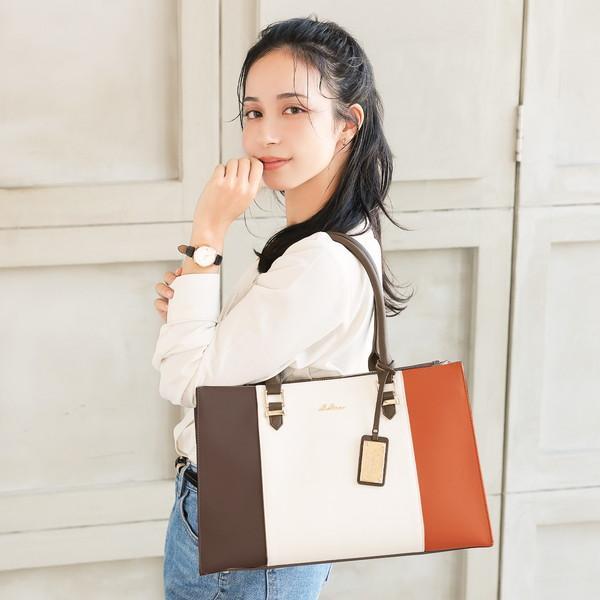 オールドテディ ワッペントートバッグ L/OTE-163165