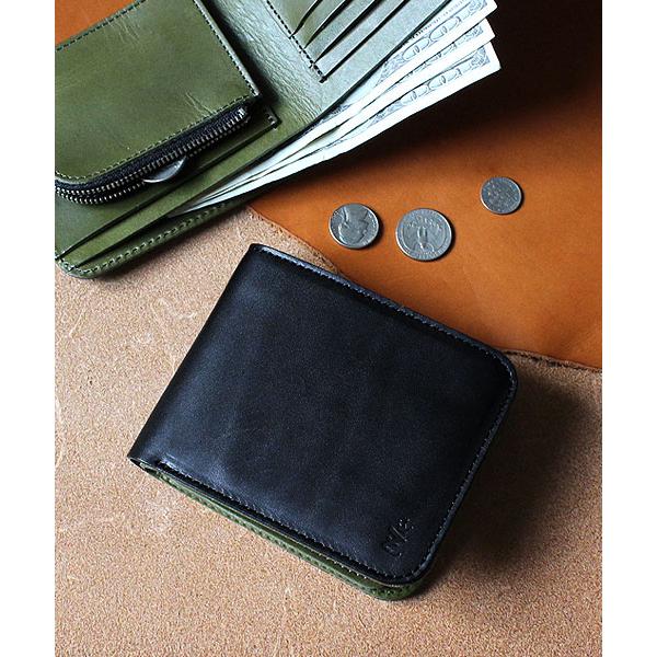 マネークリップ ／ 札ばさみ ／ オイルレザー ／ 牛革 ／ 日本製