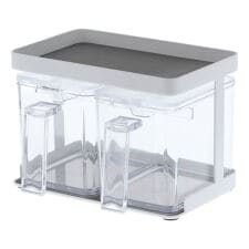 山崎実業 tower 調味料ストッカー＆ラック タワー 2個セット | タワー(tower)