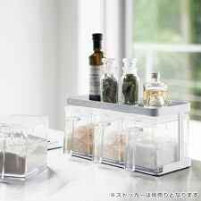 山崎実業 tower 調味料ストッカーラック タワー ワイド | タワー(tower)