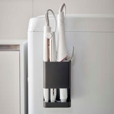 タワー(tower)の山崎実業 tower マグネット仕切り付きヘアーアイロンホルダー タワー