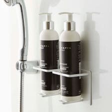 山崎実業 tower マグネットバスルームチューブ＆ボトルホルダー タワー M ダブル | タワー(tower)