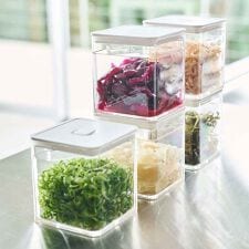山崎実業 tower トング付き バルブ付き密閉保存容器 タワー | タワー(tower)