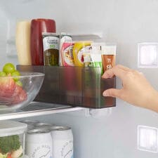 タワー(tower)の山崎実業 tower 冷蔵庫中スリム調味料収納ラック タワー