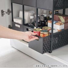 山崎実業 tower シンク下収納バスケット タワー 2段 | タワー(tower)