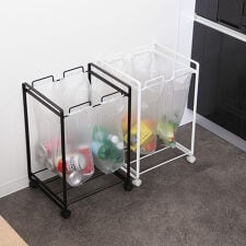 山崎実業 tower 分別ダストワゴン タワー 2分別 | タワー(tower)