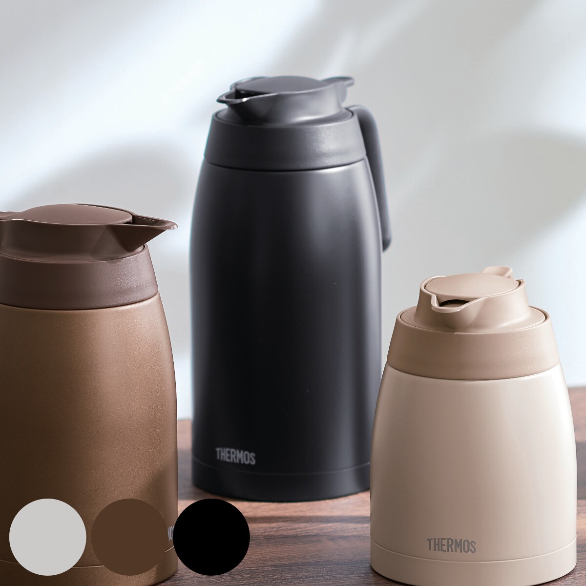 THERMOS まほうびんポット THERMOS サーモス ポット 2L 保温 魔法瓶 TTB-2001 ステンレス