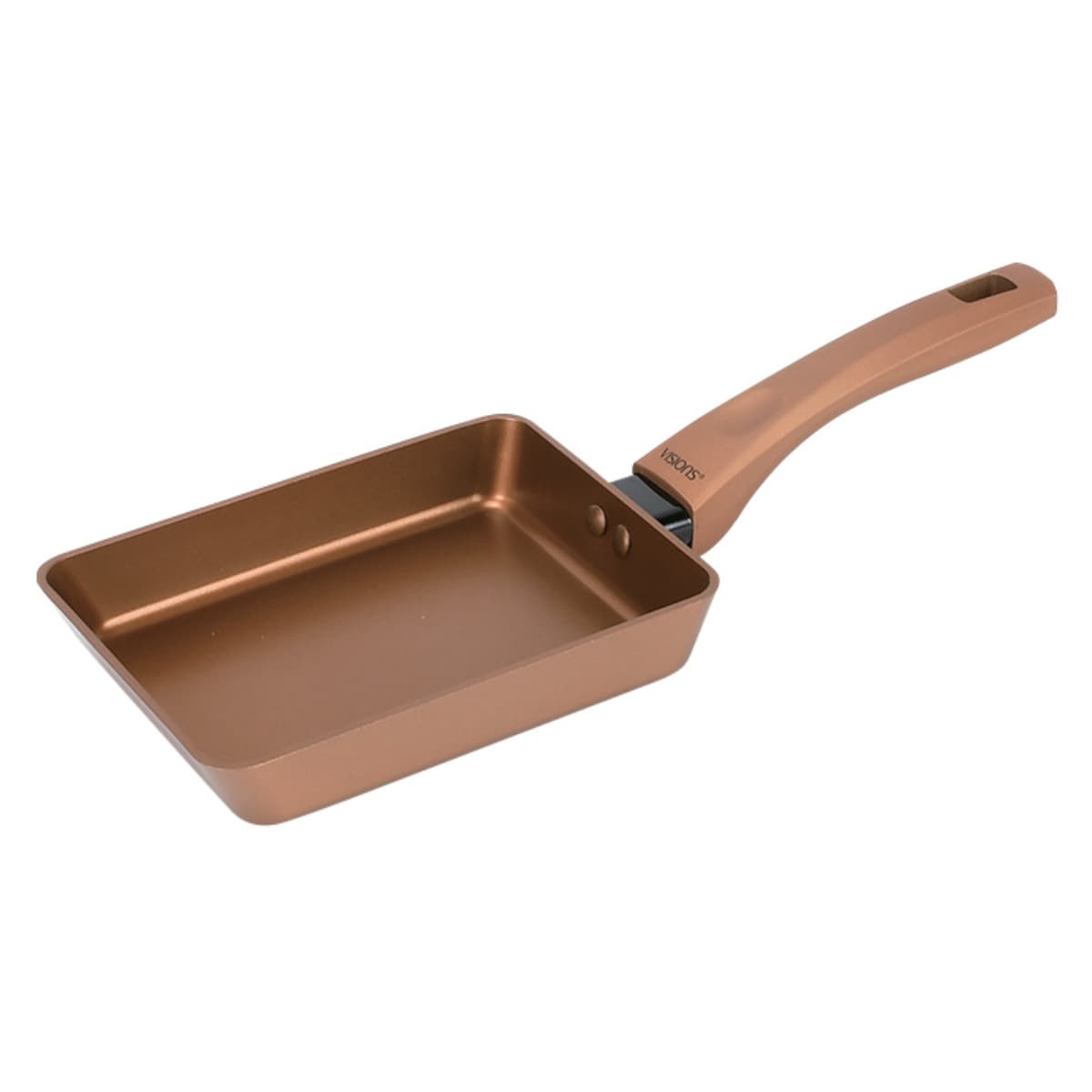 [�}���C]�ʎq�Ă��� 13cm×18cm IH�Ή� VISIONS GOLD Coating ���Ă� /���r���O�[�g�ilivingut�j �S�[���h