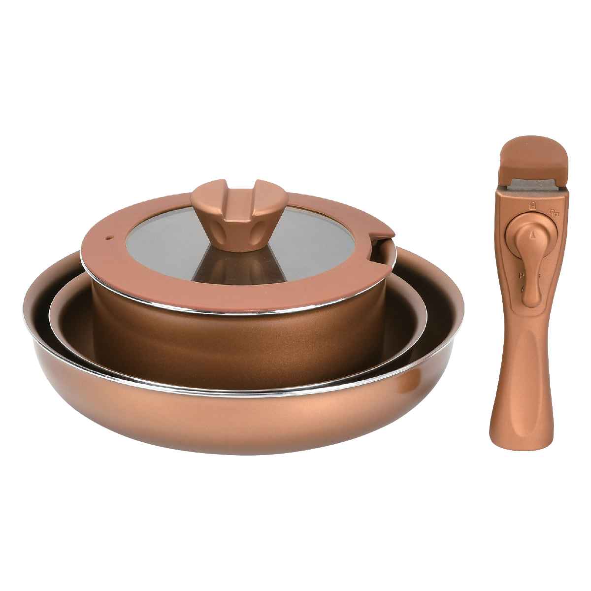 [�}���C]�t���C�p�� �� 5�_�Z�b�g IH�Ή� VISIONS GOLD Coating �N�b�N�E�F�A /���r���O�[�g�ilivingut�j ONE