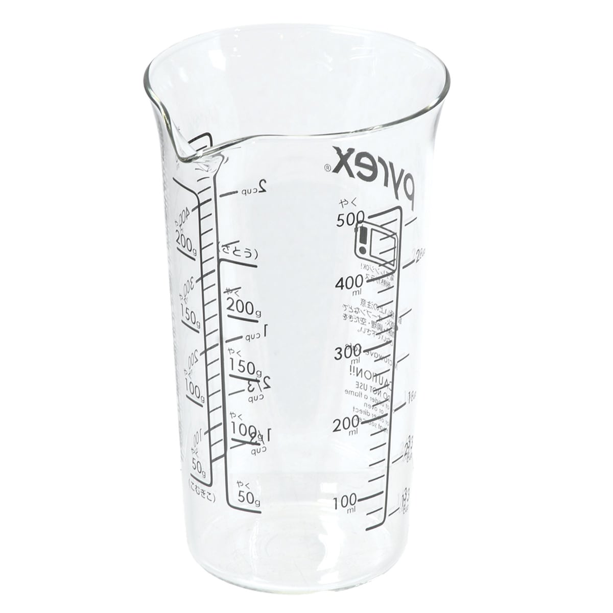 [�}���C]PYREX �v�ʃJ�b�v 500ml ���W���[�J�b�v/���r���O�[�g�ilivingut�j �u���b�N