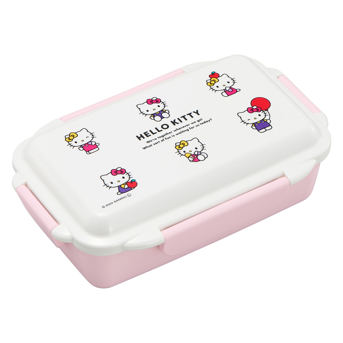 弁当箱 500ml ハローキティ ランチボックス 仕切付 | リビングート