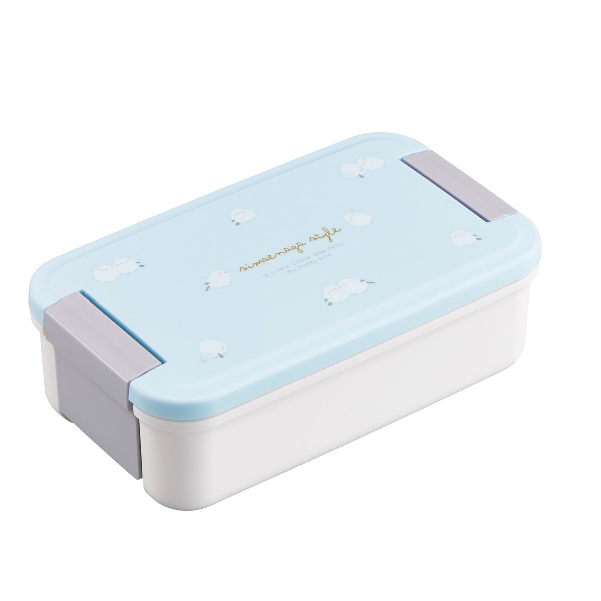 弁当箱 550ml シマエナガ ランチボックス 仕切付 | リビングート