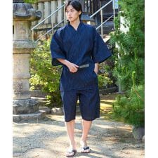 シールワークス(SEAL WORKS)のしじら織甚平