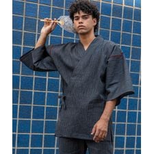 シールワークス(SEAL WORKS)のしじら織甚平