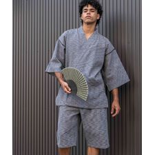 シールワークス(SEAL WORKS)のしじら織甚平