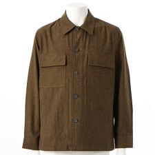 シールワークス(SEAL WORKS)の【KANSAI YAMAMOTO HOMME/カンサイヤマモトオム】ピーチツイルシャツアウター