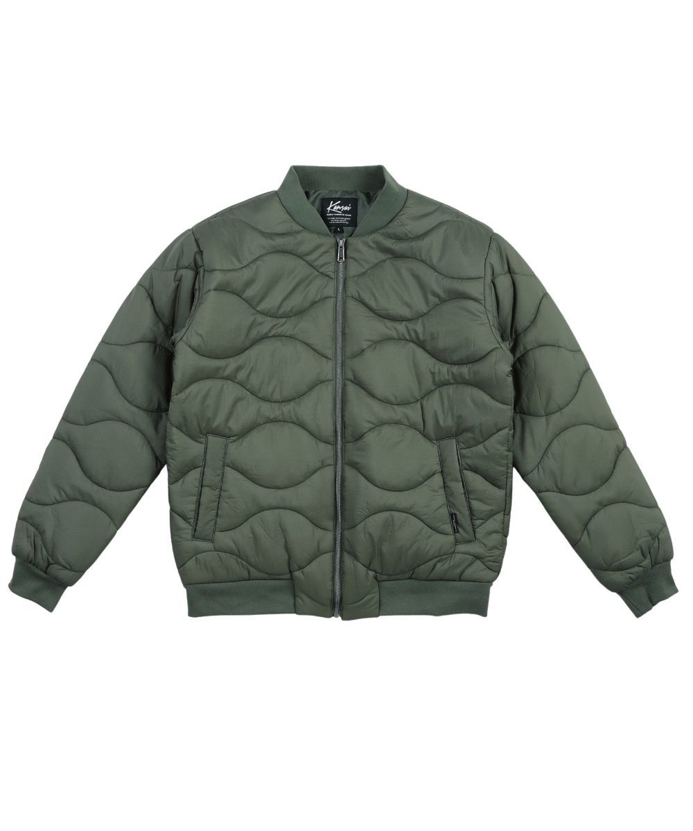 撥水／防風／ストレッチ／中綿入りスタンドジャケット | クラフト