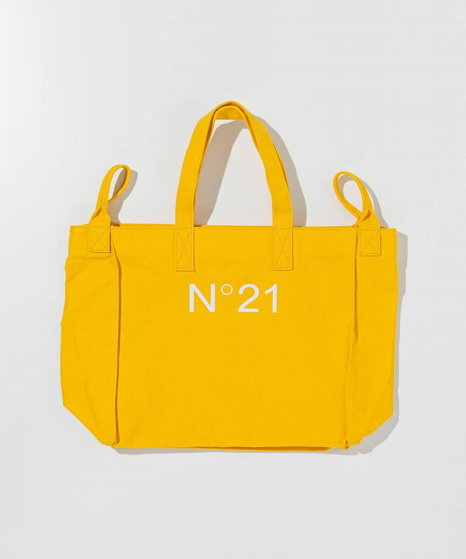 新品！N°21 ヌメロキッズ ロゴトートバッグ　ロゴ N°21 kids ヌメロキッズ ロゴ トートバッグ