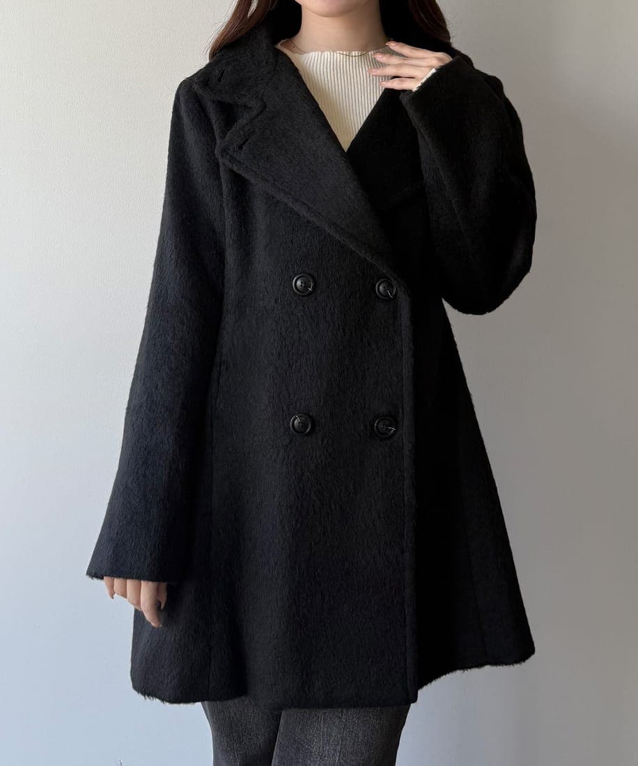 ウールMIXボアピーコート | アルアバイル(allureville) | マルイウェブ