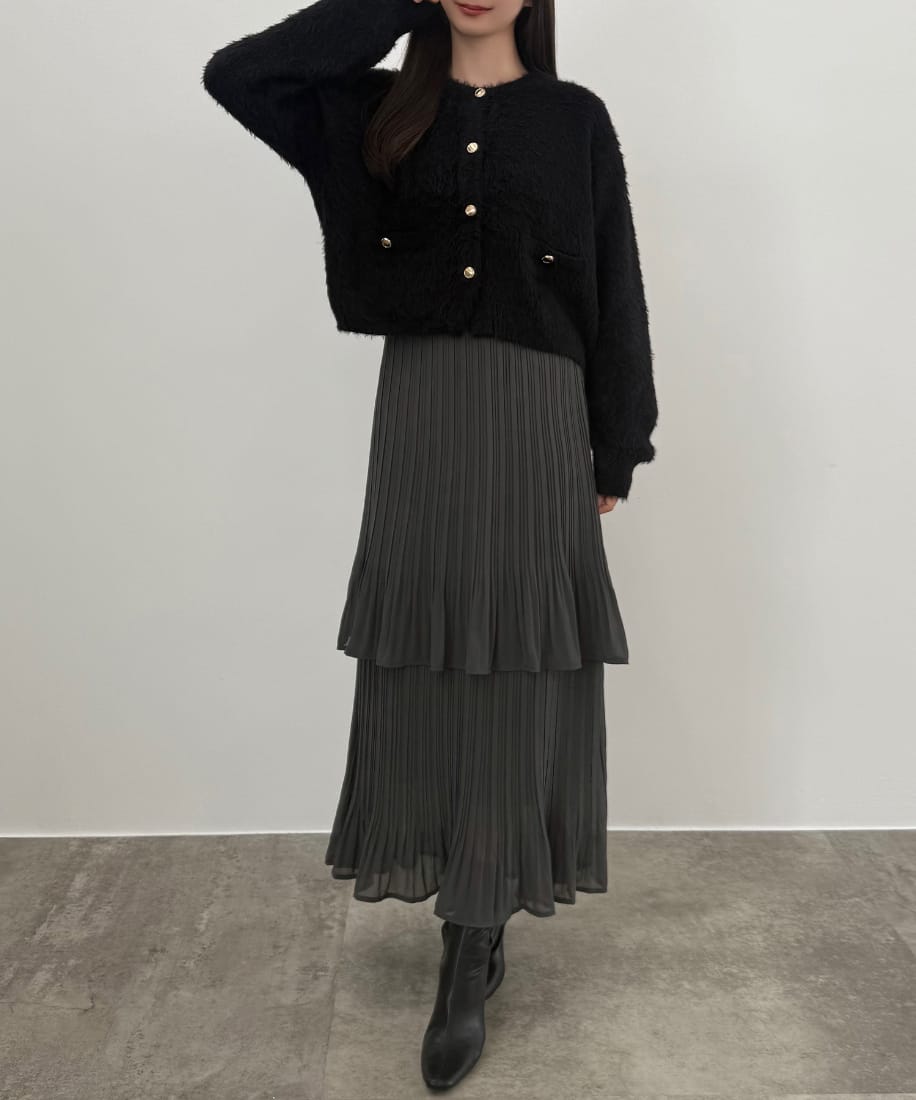 裾フリンジレーススカート | エイトイヤーズ アワイ(8years.awahi