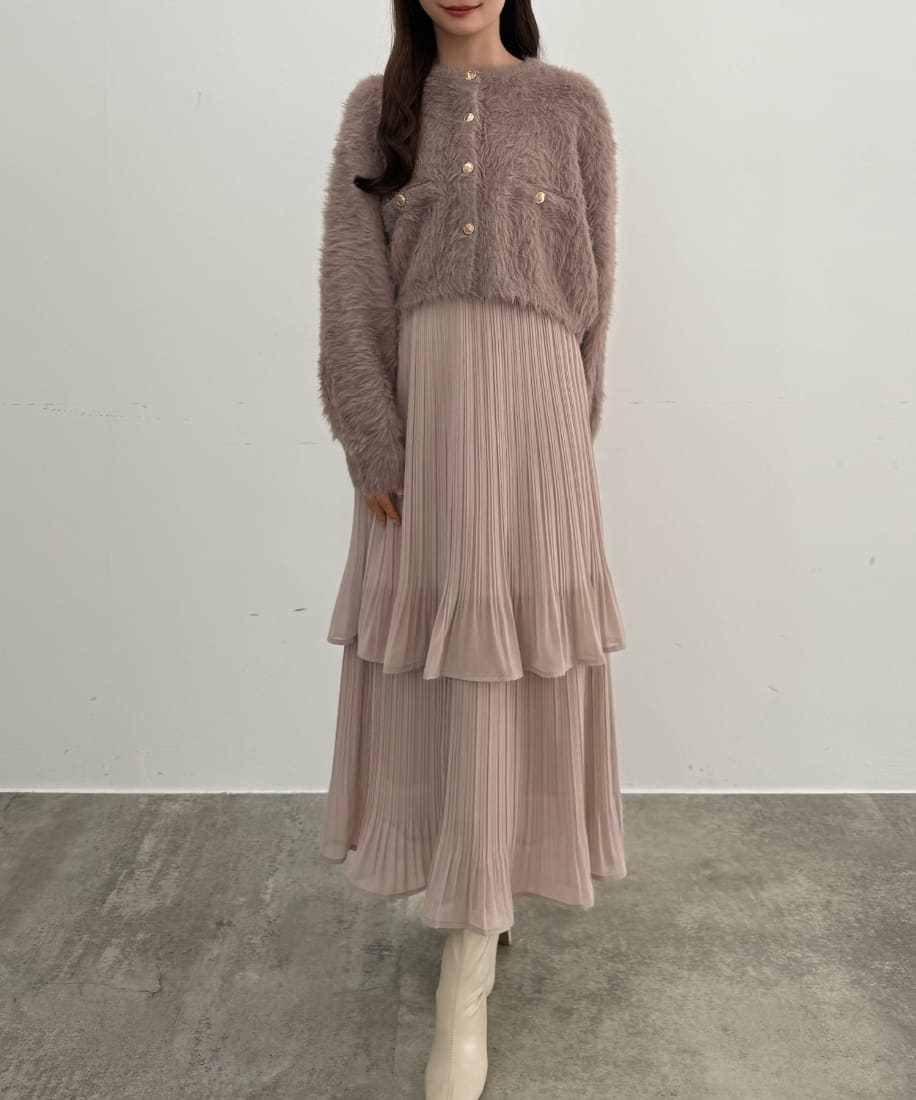 漆喰プリントツイルスカート | アーガブラック(AgaBLACK) | マルイ