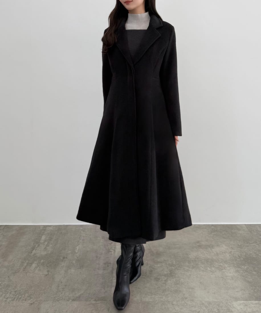 CENEA ウエストシェイプシングルチェスターコート | セネア(CENEA