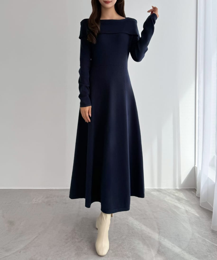 CENEA スパンコールショートニット＋ティアードキャミワンピース