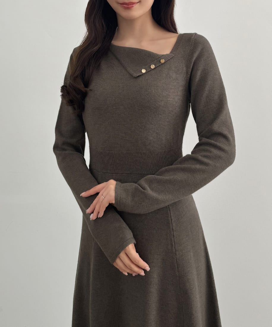 CENEA スパンコールショートニット＋ティアードキャミワンピース set