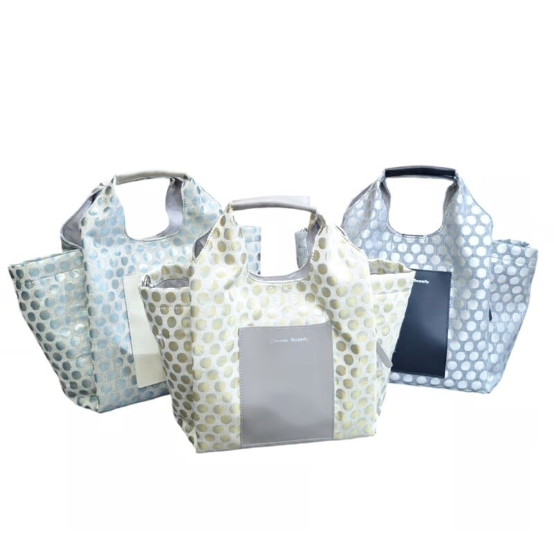 丸型革付属パッチ2wayトートバッグ | グリームサプライ(Gream Supply