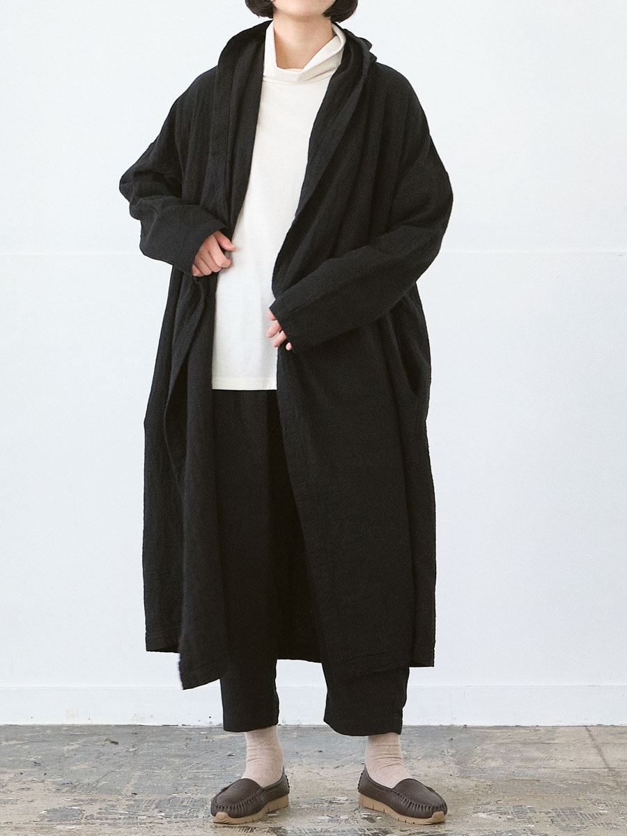 SHIPS Colors: スライバー ボンディング ノーカラー コート | シップス