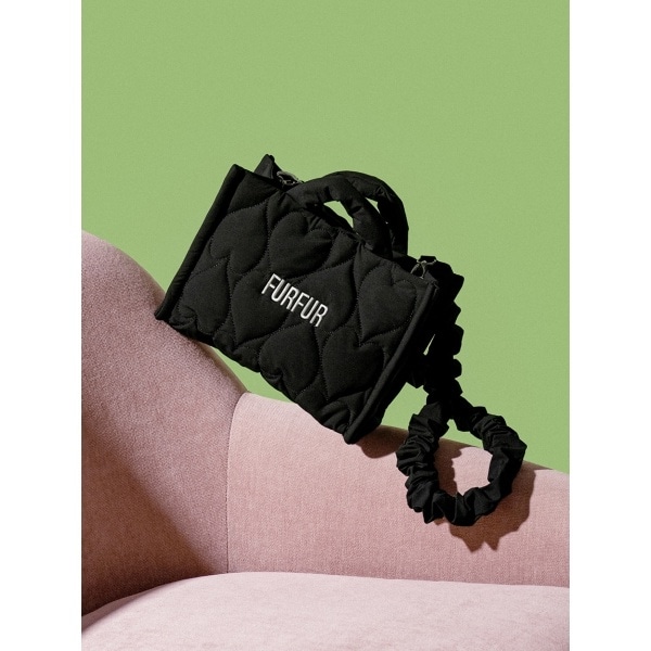 限定カラー】ハートキルティングバッグ | ファーファー(FURFUR