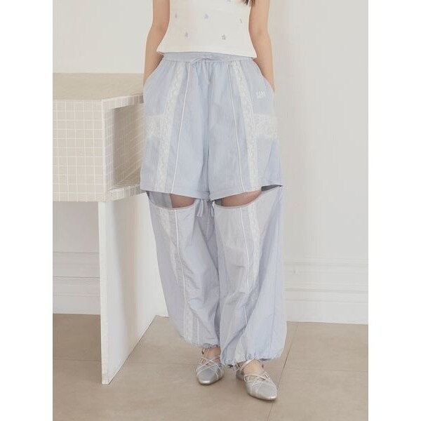 FURFUR ファーファーストライプサイドリボンパンツ セール】リボン