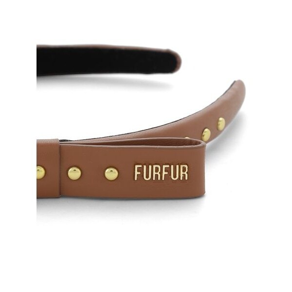 スタッズリボンカチューシャ | ファーファー(FURFUR) | マルイ