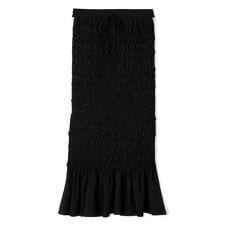 ファーファー(FURFUR)のサイドラインシャーリングスカート