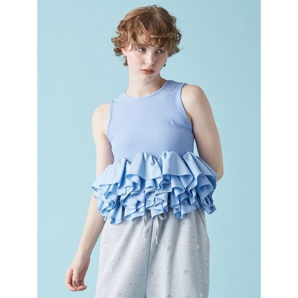 【新品タグ付】チュールドレープカットトップス CELFORD｜チュールドレープカットトップス | Rakuten Fashion