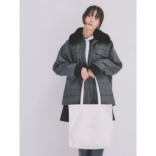 パデットボウタイワークブルゾン | ファーファー(FURFUR) | マルイ