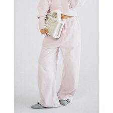 【限定カラー】ビジュー付きスウェットパンツ