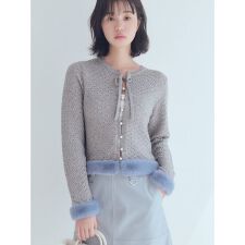 エコファートリムカーディガン