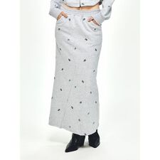 ファーファー(FURFUR)のフラワー刺繍スウェットスカート