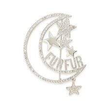 ファーファー(FURFUR)のムーン＆スターモチーフブローチ