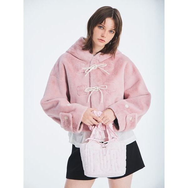 ≪追加≫カールフェイクファーショートダッフル2 | ユー バイ スピック