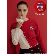 ファーファー(FURFUR)のHELLO KITTYワッペンカーディガン