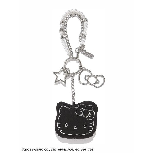 [�}���C]HELLO KITTY�N���X�^���`���[��/�t�@�[�t�@�[�iFURFUR�j BLK