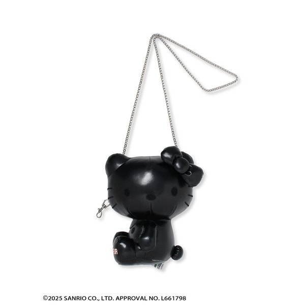 [}C]yWEBEꕔX܌J[zHELLO KITTYʂ݃V_[/t@[t@[iFURFURj BLK