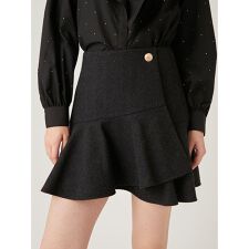 ツイードフレアスカート