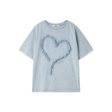 フリルハートモチーフTシャツ